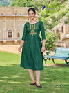 Rangjyot Greciya 2  Rayon Fancy Ethnic Wear Designer Kurti Collection
